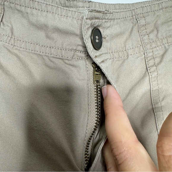 Fashion Bug Vintage Capri Khaki Tan Pants Women’s Size 8 - Picture 7 of 9